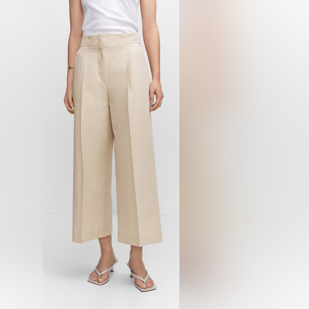 MANGO Cotton Culottes - Picture 4 of 4